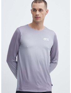 Спортна блуза с дълги ръкави Picture Osborn Printed в лилаво с десен MTS1074