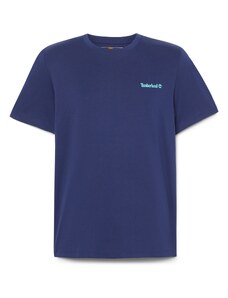 TIMBERLAND Тениска аквамарин / ултрамарин синьо