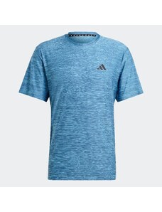 ADIDAS PERFORMANCE Функционална тениска 'Essentials' синьо / небесносиньо / черно