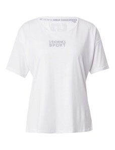Soccx Тениска сиво / бял памук