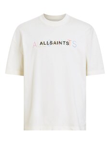 AllSaints Тениска 'NEVADA' светлозелено / светлорозово / черно / бяло