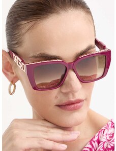 Слънчеви очила Guess в лилаво GU7915_5569G