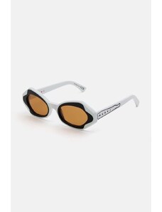 Слънчеви очила Marni Unlahand в бяло EYMRN00064 003 W9L