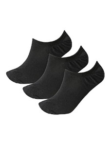 REEBOK 3-Packs Active Foundation Invisible Socks Black