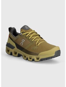 Обувки On-running Cloudwander Waterproof в зелено