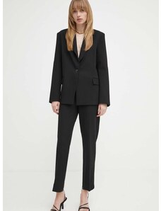 Панталон 2NDDAY Anny - Attired Suiting в черно с кройка по тялото, с висока талия 2000162119