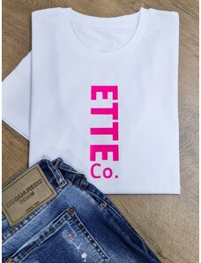 ETTE Тениска Neon Pink