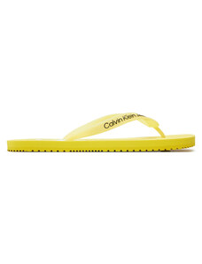 Джапанки Calvin Klein Jeans Beach Sandal Monogram Tpu YM0YM00838 Жълт