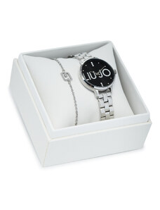 Комплект часовник и гривна Liu Jo Couple Plus TLJ2037 Сребрист