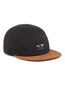 PUMA Спортна шапка 'Skate 5' кафяво / черно / бяло