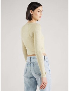 Calvin Klein Jeans Плетена жилетка светлозелено