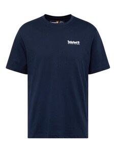 TIMBERLAND Тениска тъмнобежово / сапфирено синьо / светлозелено / бяло