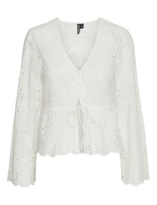 PIECES Блуза 'ARMORINE' бяло