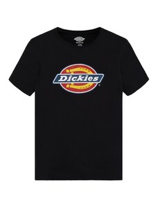 DICKIES Тениска синьо / оранжево / червено / черно