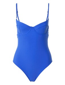 Calvin Klein Swimwear Бански костюм 'ONE PIECE' кралско синьо / злато