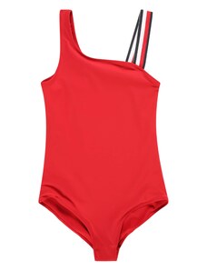 Tommy Hilfiger Underwear Бански костюм червено / черно / бяло