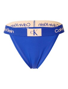 Calvin Klein Swimwear Долнище на бански тип бикини телесен цвят / кобалтово синьо