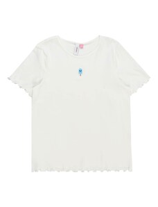 Vero Moda Girl Тениска 'POPSICLE' светлосиньо / кафяво / черно / бяло