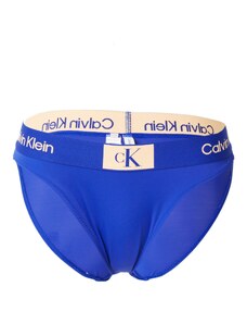 Calvin Klein Swimwear Долнище на бански тип бикини бежово / синьо