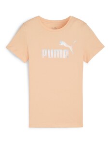 PUMA Тениска 'ESS SUMMER DAZE' праскова / мръсно бяло