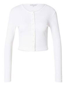 Calvin Klein Jeans Плетена жилетка бяло