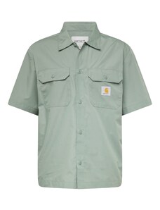 Carhartt WIP Риза мента / оранжево / бяло