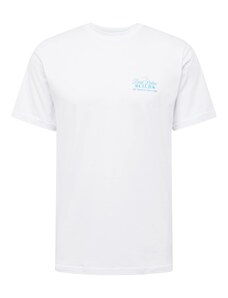 VANS Тениска 'DUAL PALMS CLUB' лазурно синьо / праскова / бяло