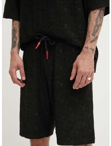 Къс панталон Sprayground в черно с изчистен дизайн