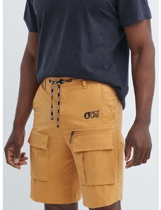 Къс панталон за спортове на открито Picture Robust в жълто MSH097