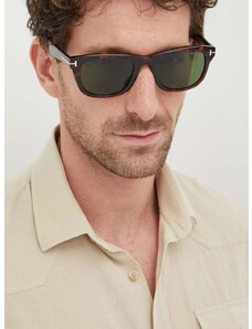 Слънчеви очила Tom Ford в кафяво FT1076_5454N