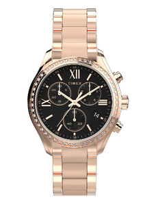 Часовник Timex Dress Chronograph TW2W20100 Розово злато