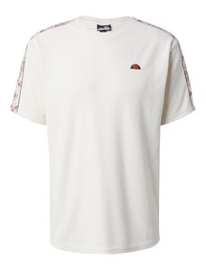 ELLESSE Тениска 'Zebbeda' сиво / оранжево / пастелно червено / мръсно бяло