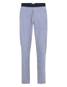 JBS OF DENMARK Панталон пижама нейви синьо / бяло