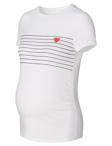 Esprit Maternity Тениска червено / черно / бяло