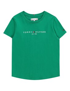 TOMMY HILFIGER Тениска 'ESSENTIAL' нейви синьо / зелено / червено / бяло