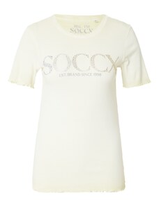 Soccx Тениска 'HO:LLY' синьо / жълто / злато / сребърно