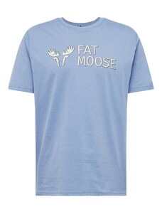 Fat Moose Тениска синьо / черно / бяло