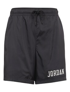 Jordan Панталон 'ESS POOLSIDE HBR' черно / бяло