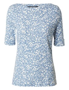 Lauren Ralph Lauren Тениска 'JUDY' синьо / бяло