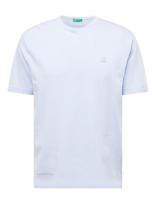 UNITED COLORS OF BENETTON Тениска гълъбово синьо / бяло