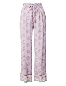 Women' Secret Панталон пижама светложълто / пастелнолилаво / тъмнолилаво / бяло