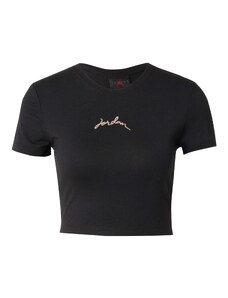 Jordan Тениска бежово / черно