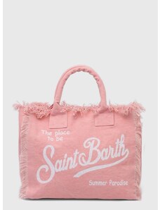 Плажна чанта MC2 Saint Barth в розово