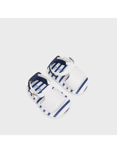 Mayoral Декоративни сандали за новородено момче в бяло и синьо Майорал - за момче, в тъмно синьо