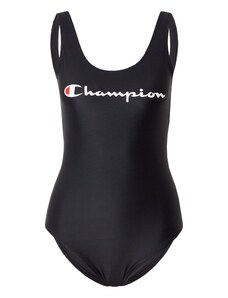 Champion Authentic Athletic Apparel Бански костюм червено / черно / бяло