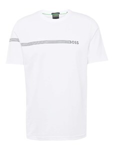 BOSS Тениска черно / бяло