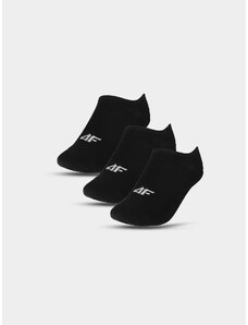 Women's Casual Short Socks (3 pack) 4F - Black