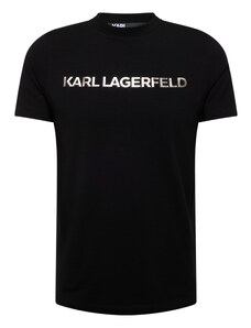 Karl Lagerfeld Тениска бронз / черно