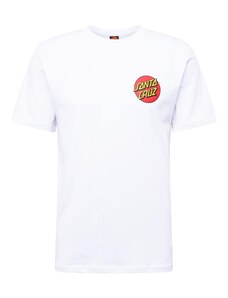 Santa Cruz Тениска 'Classic Dot' жълто / тъмнооранжево / черно / бяло