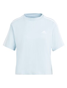 ADIDAS SPORTSWEAR Тениска 'Essentials' светлосиньо / бяло